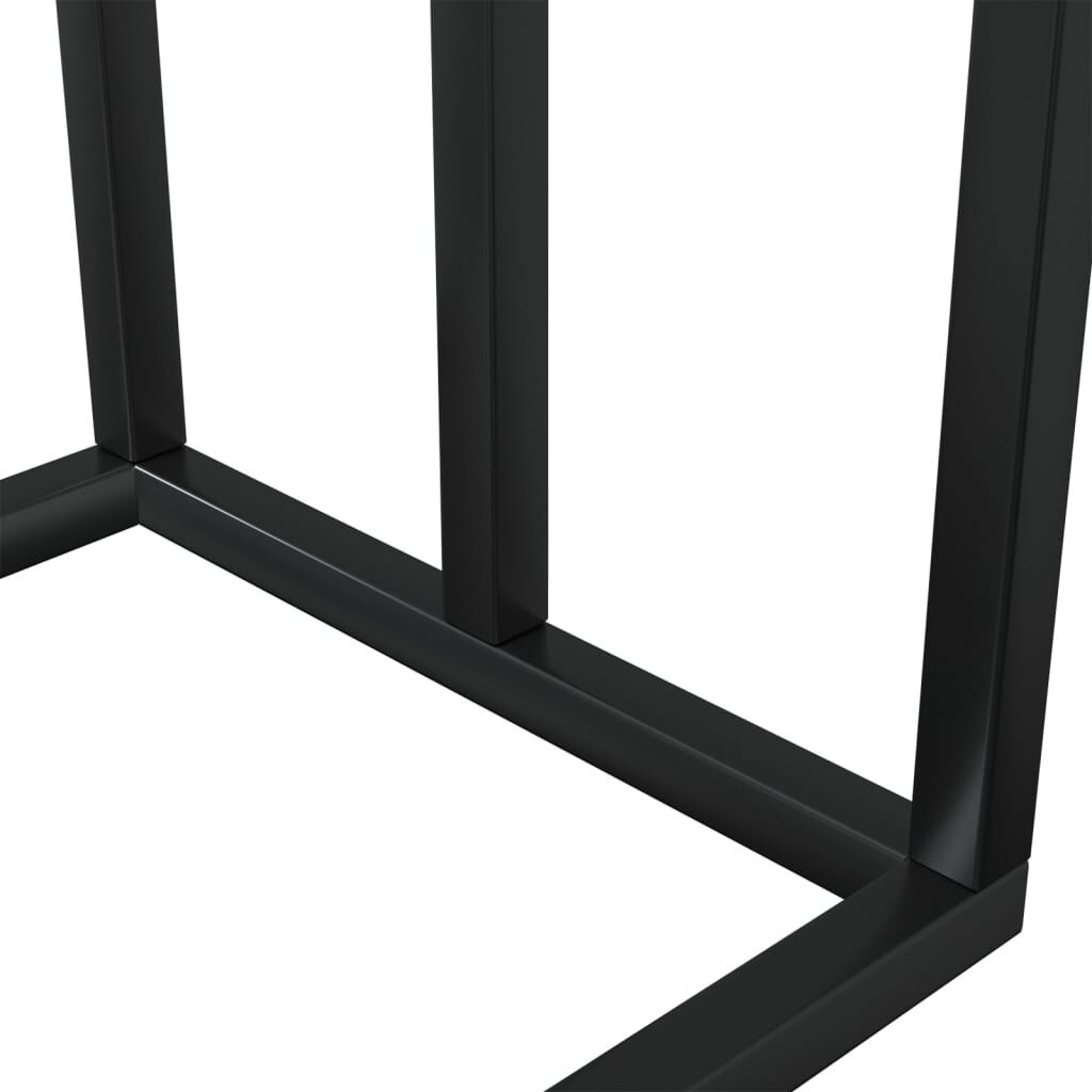 vidaXL Handdoekenrek Zwart - Vrijstaand - 40% Korting!