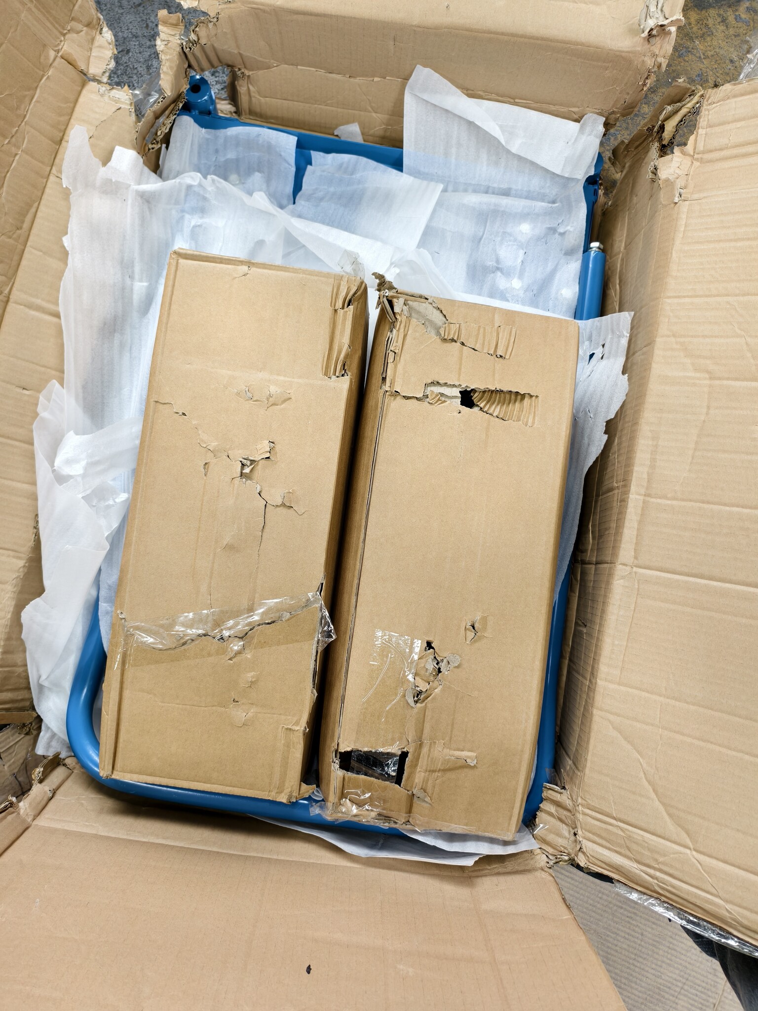 Magazijnwagen 500kg - Opvouwbaar - 55% Korting!