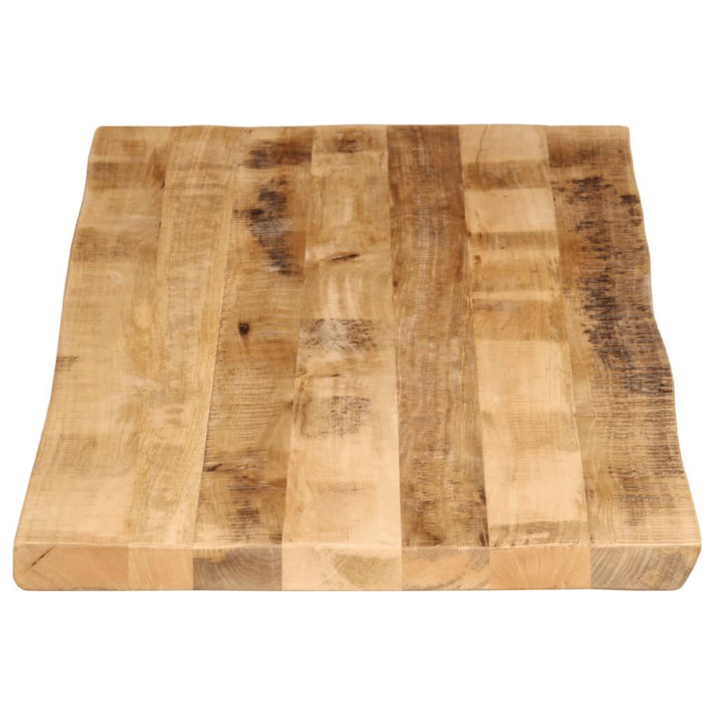 Massief Mango Tafelblad 140x60cm - Natuurlijke Rand - 35% Korting!
