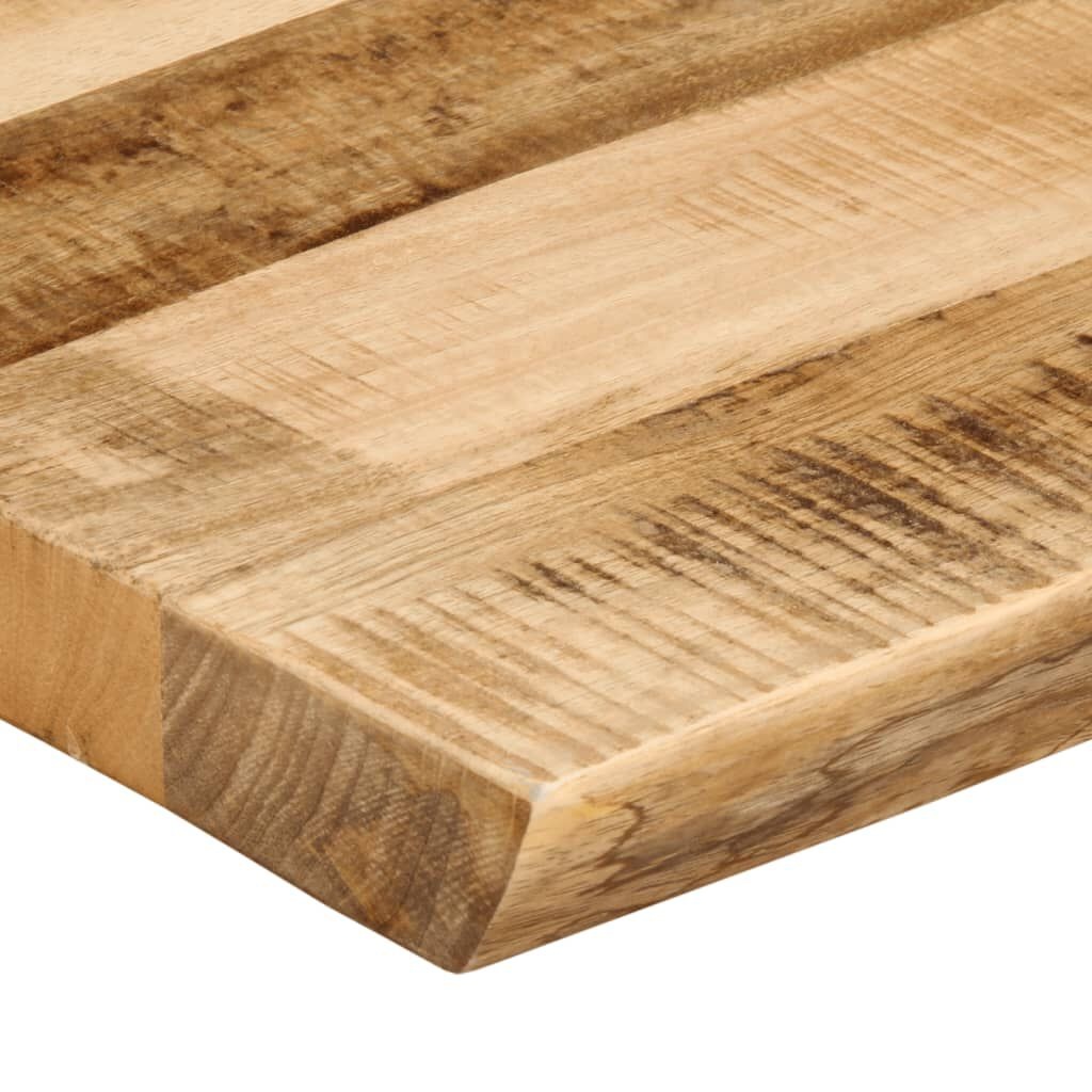 Massief Mango Tafelblad 140x60cm - Natuurlijke Rand - 35% Korting!