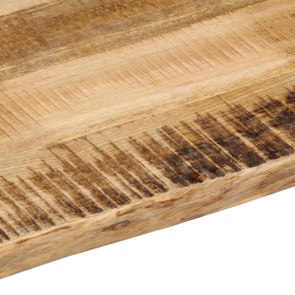Massief Mango Tafelblad 140x60cm - Natuurlijke Rand - 35% Korting!