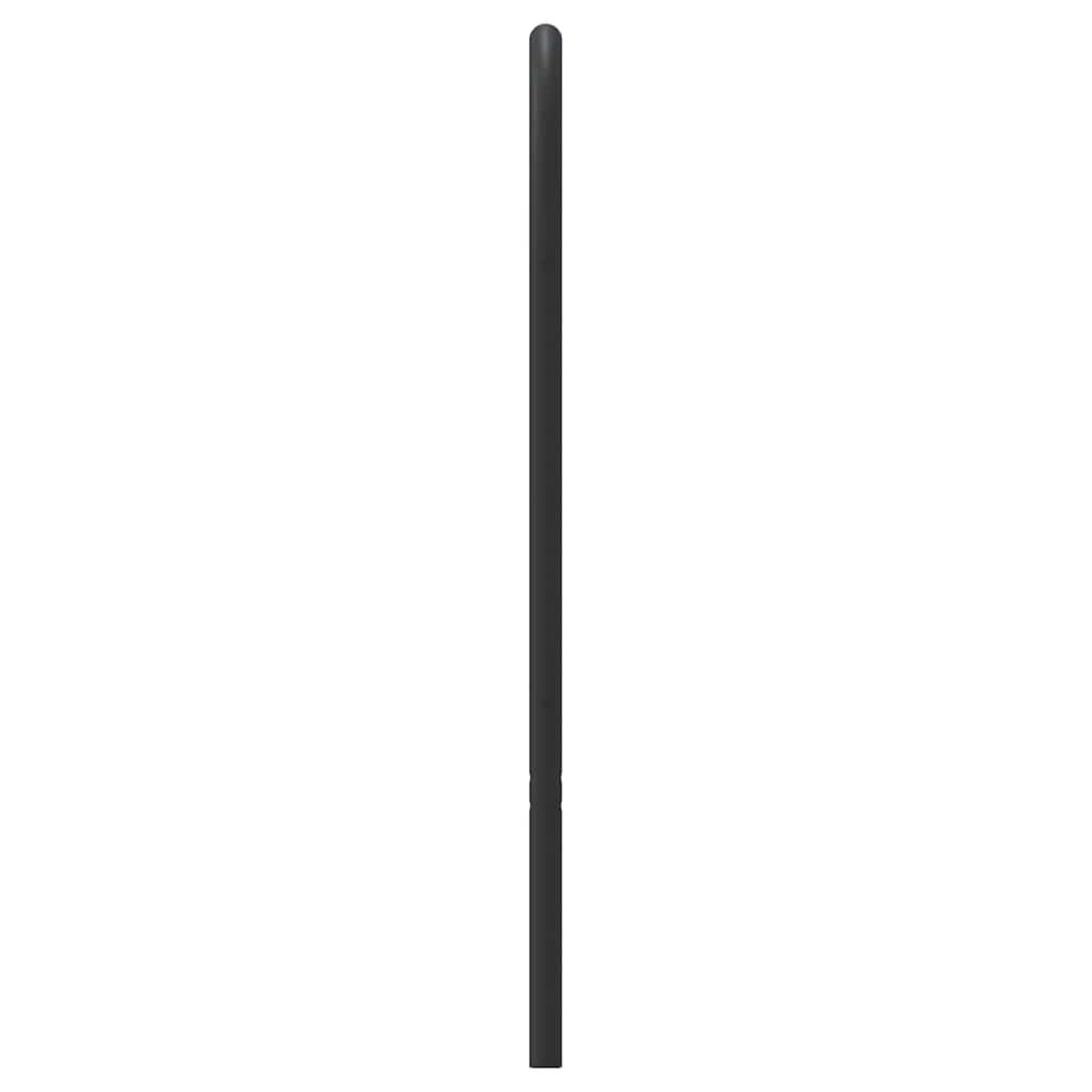 vidaXL Hoofdbord Metaal Zwart 180cm - 40% Korting!