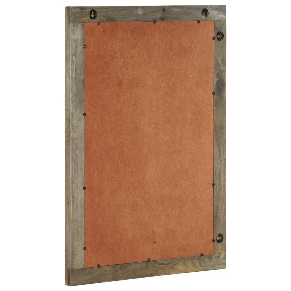 vidaXL Badkamerspiegel Mangohout 50x70cm - 35% Korting!