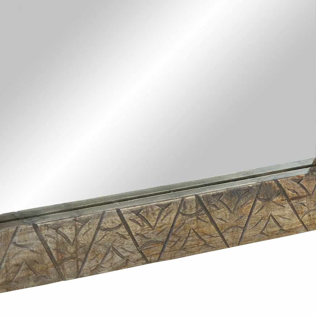 vidaXL Badkamerspiegel Mangohout 50x70cm - 35% Korting!