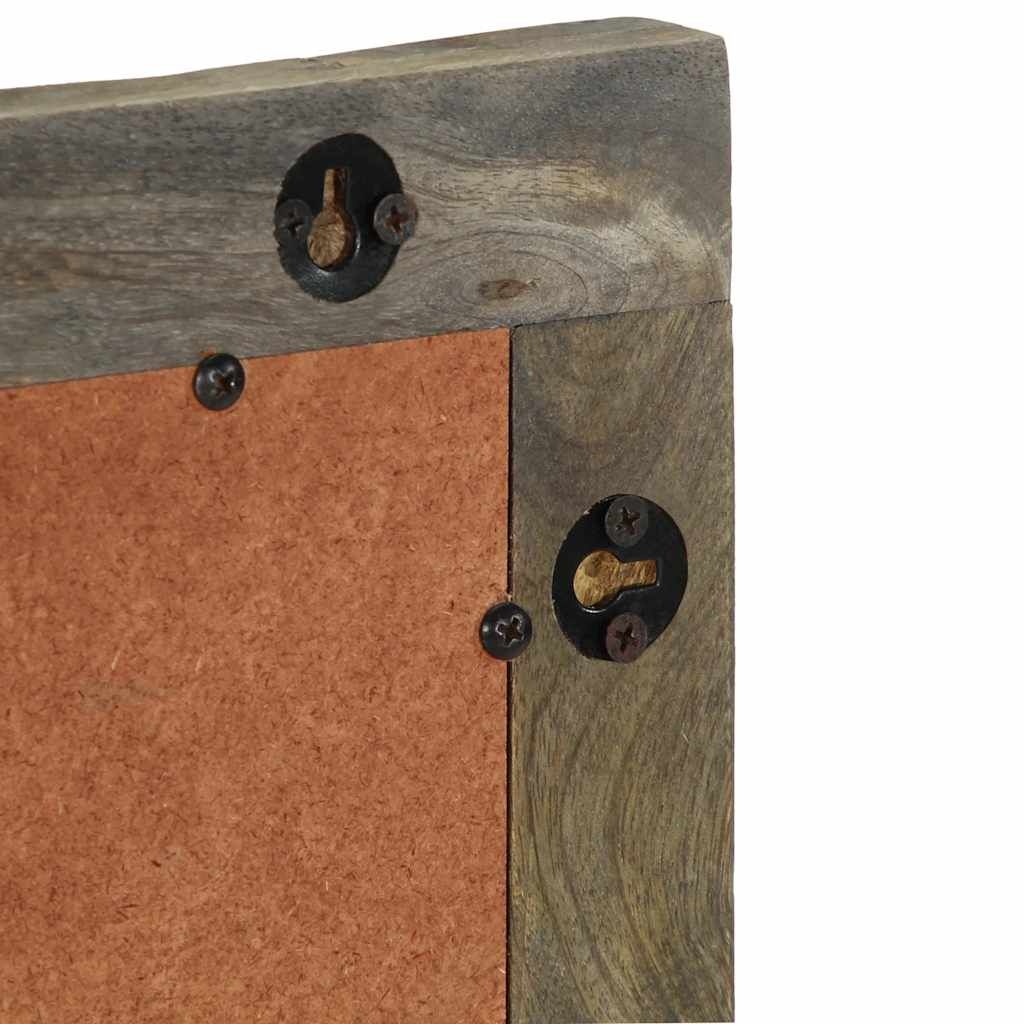 vidaXL Badkamerspiegel Mangohout 50x70cm - 35% Korting!