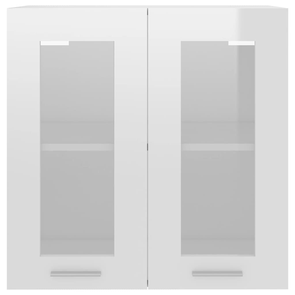 vidaXL Hangkast Lyon Wit Hoogglans 60cm - 40% Korting!
