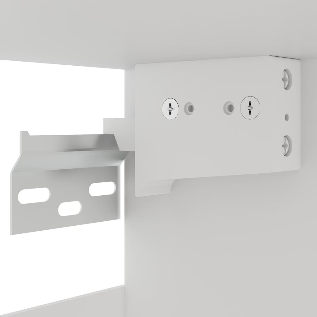 vidaXL Hangkast Lyon Wit Hoogglans 60cm - 40% Korting!