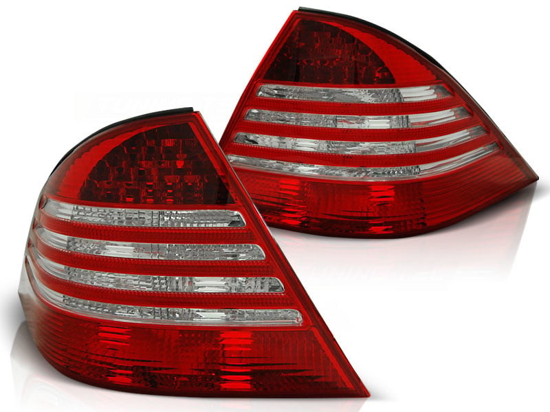 MERCEDES S-Klasse W220 Achterlichten - Rood Helder - 40% Korting!