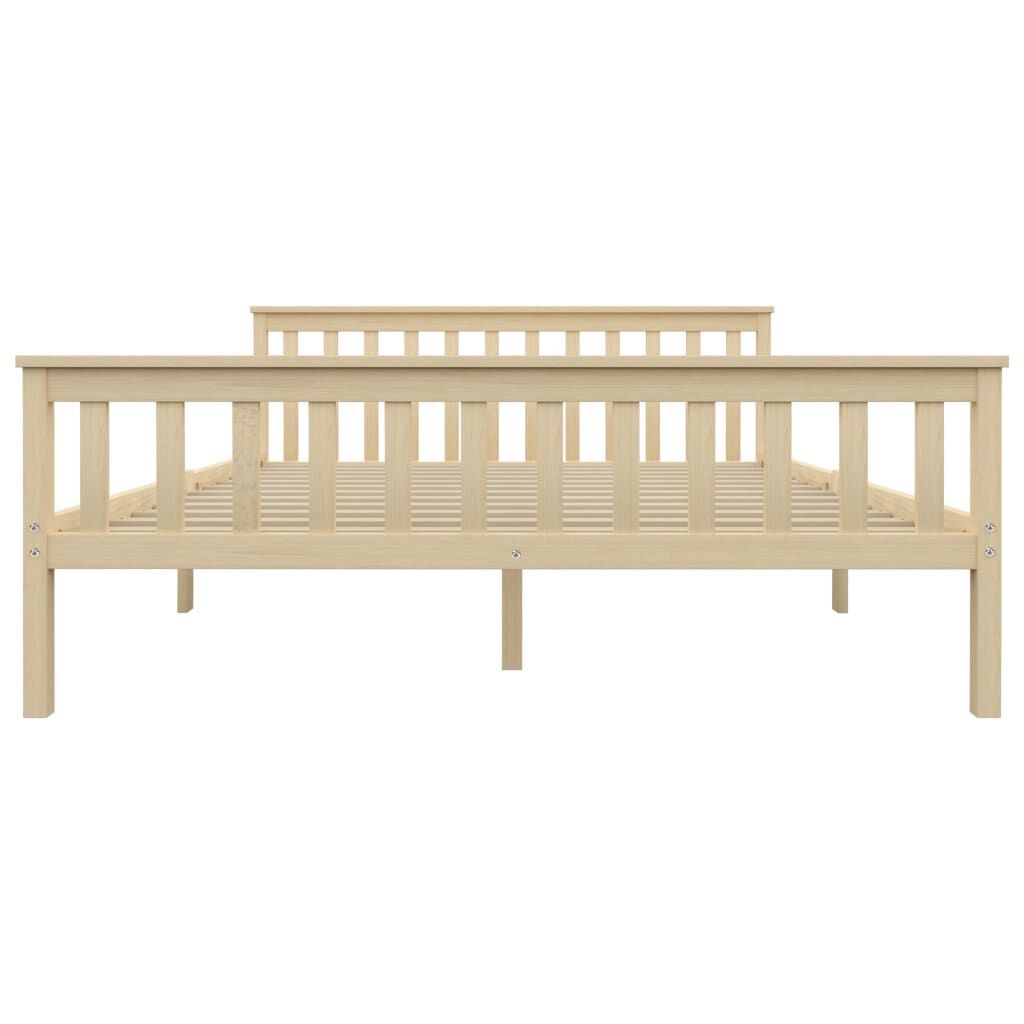Grenen Bedframe 160x200 Naturel - 35% Korting! Ongebruikt