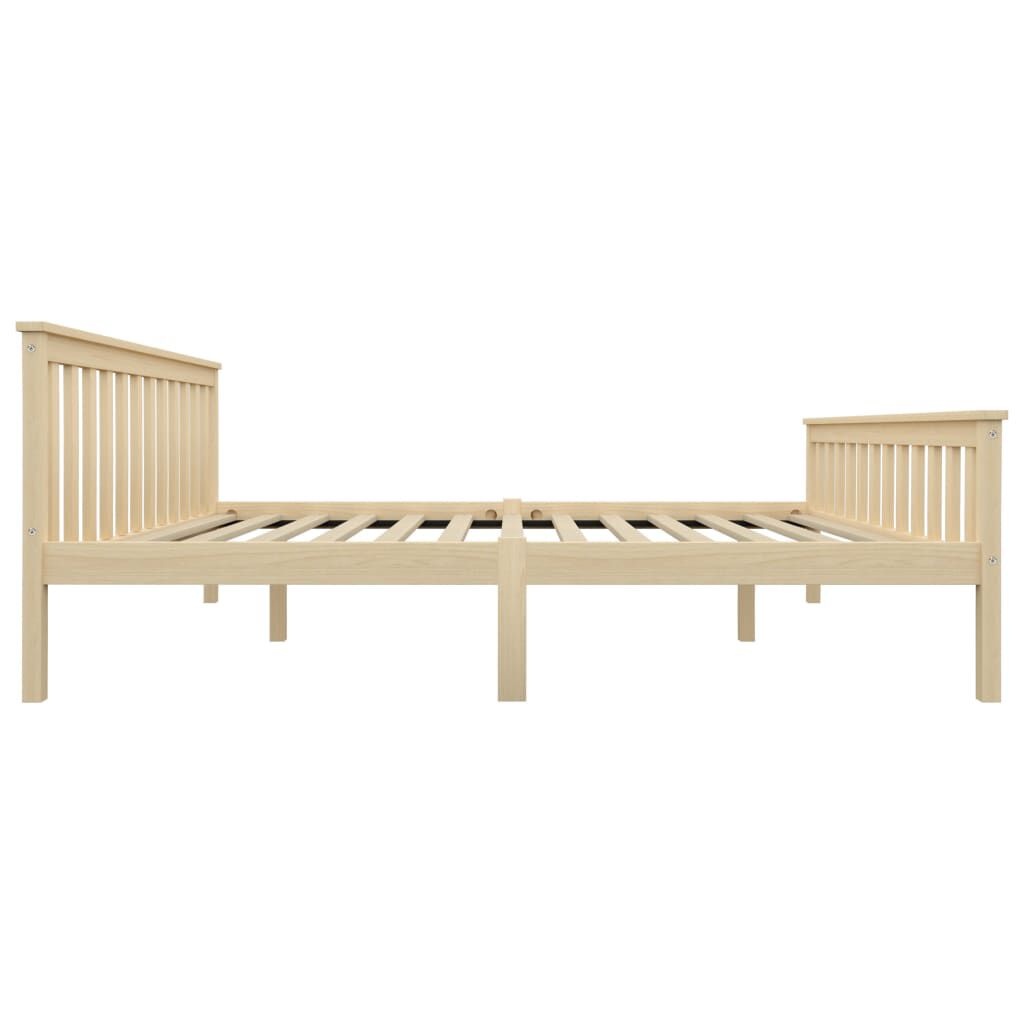 Grenen Bedframe 160x200 Naturel - 35% Korting! Ongebruikt