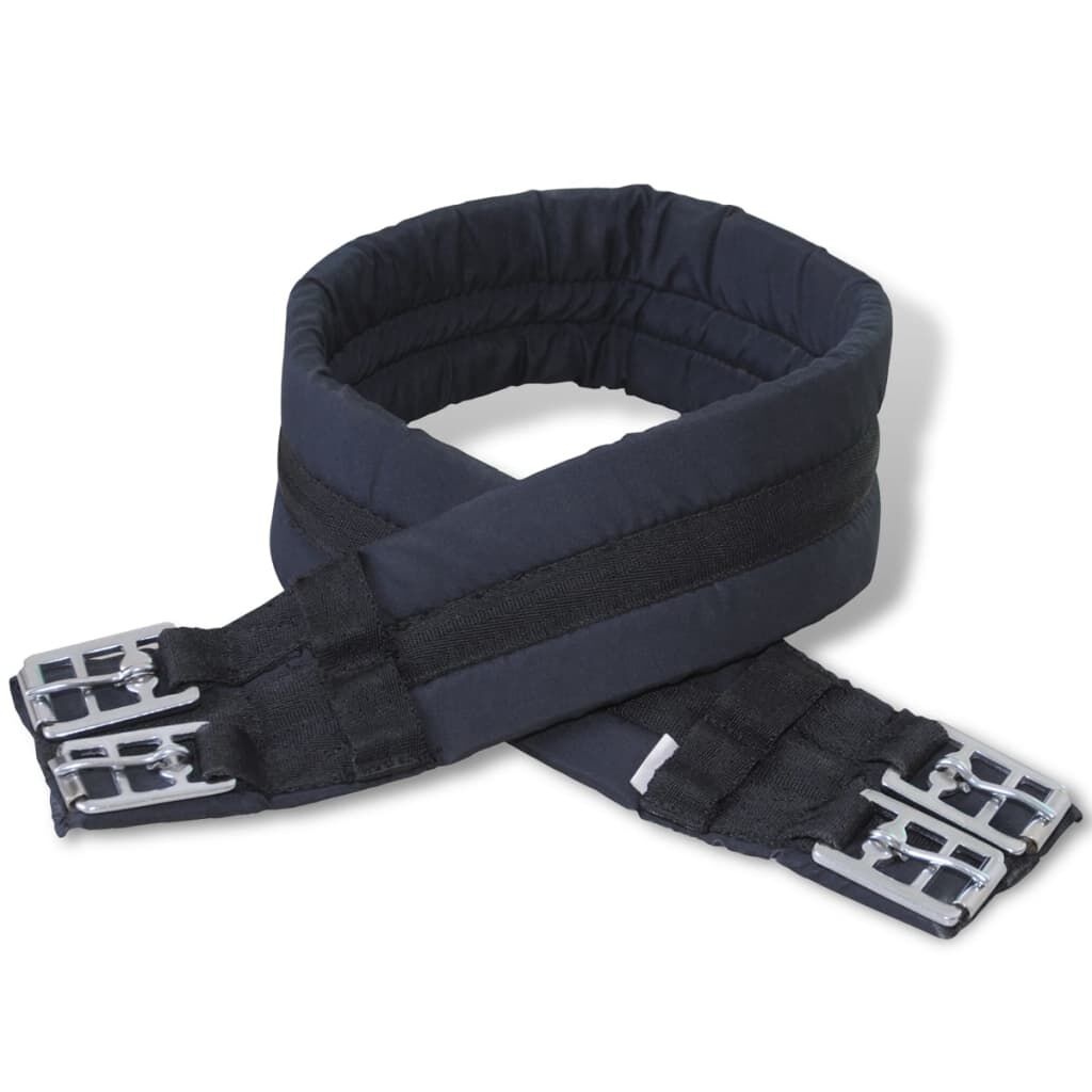 Lederen Paardrijzadel Set 17.5" Zwart - 35% Korting!