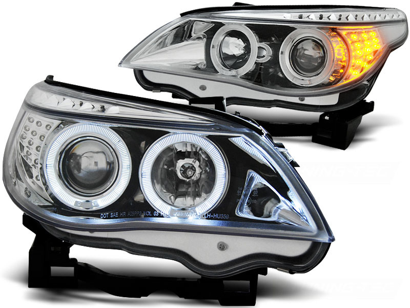 BMW E60/E61 Angel Eyes LED Koplampen - 55% Korting!