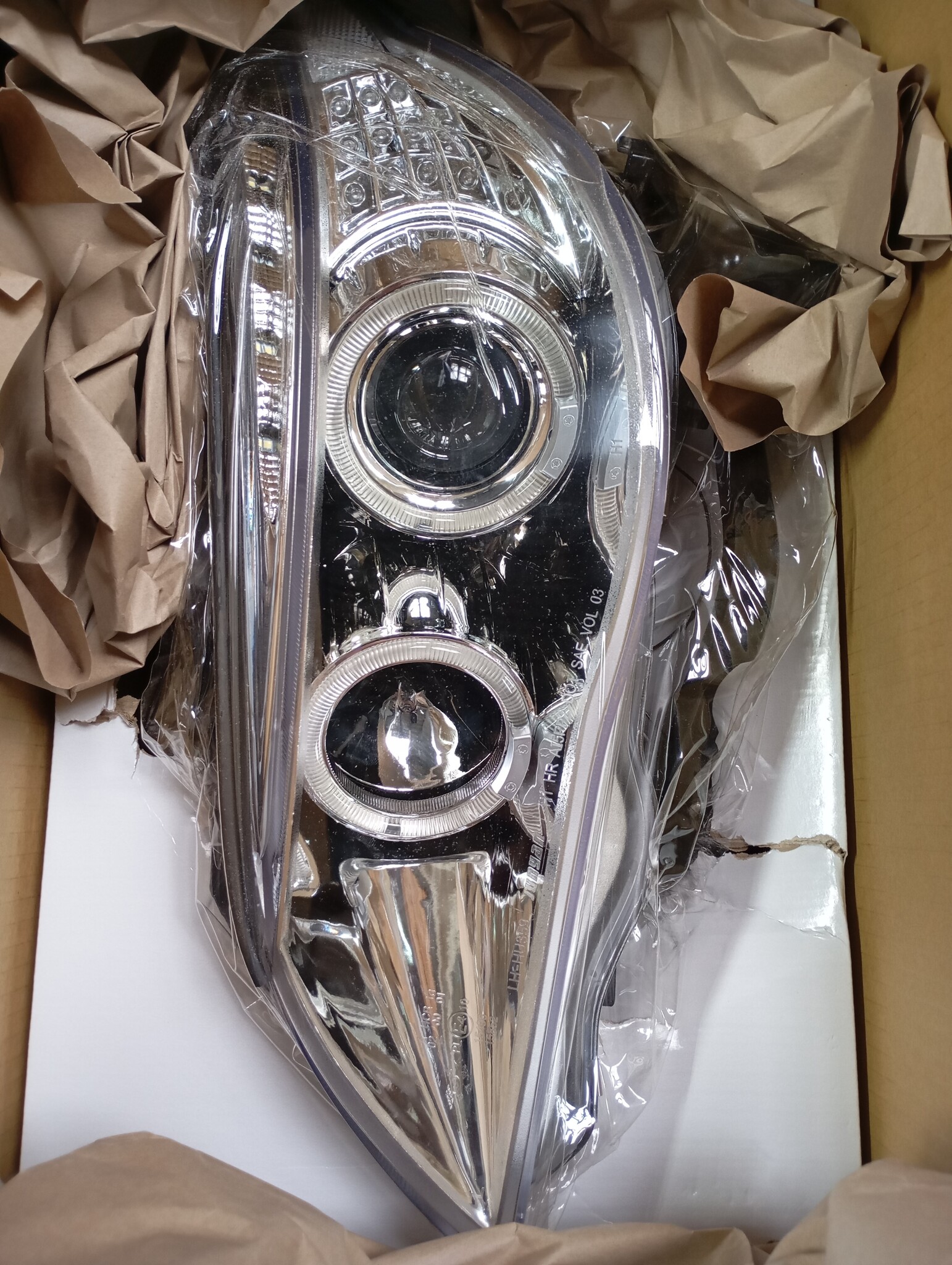 BMW E60/E61 Angel Eyes LED Koplampen - 55% Korting!