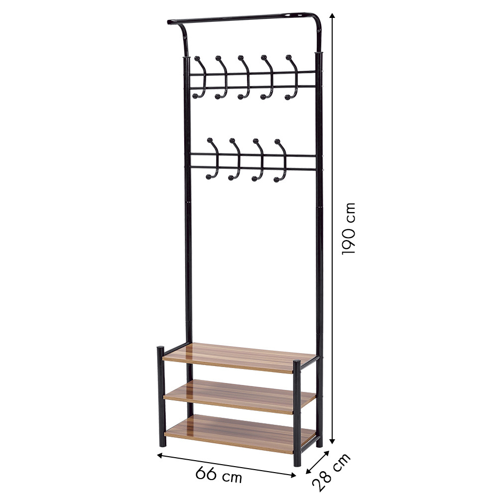 ModernHome Hanger met Planken - 60% Korting! (Schroeven Missen)