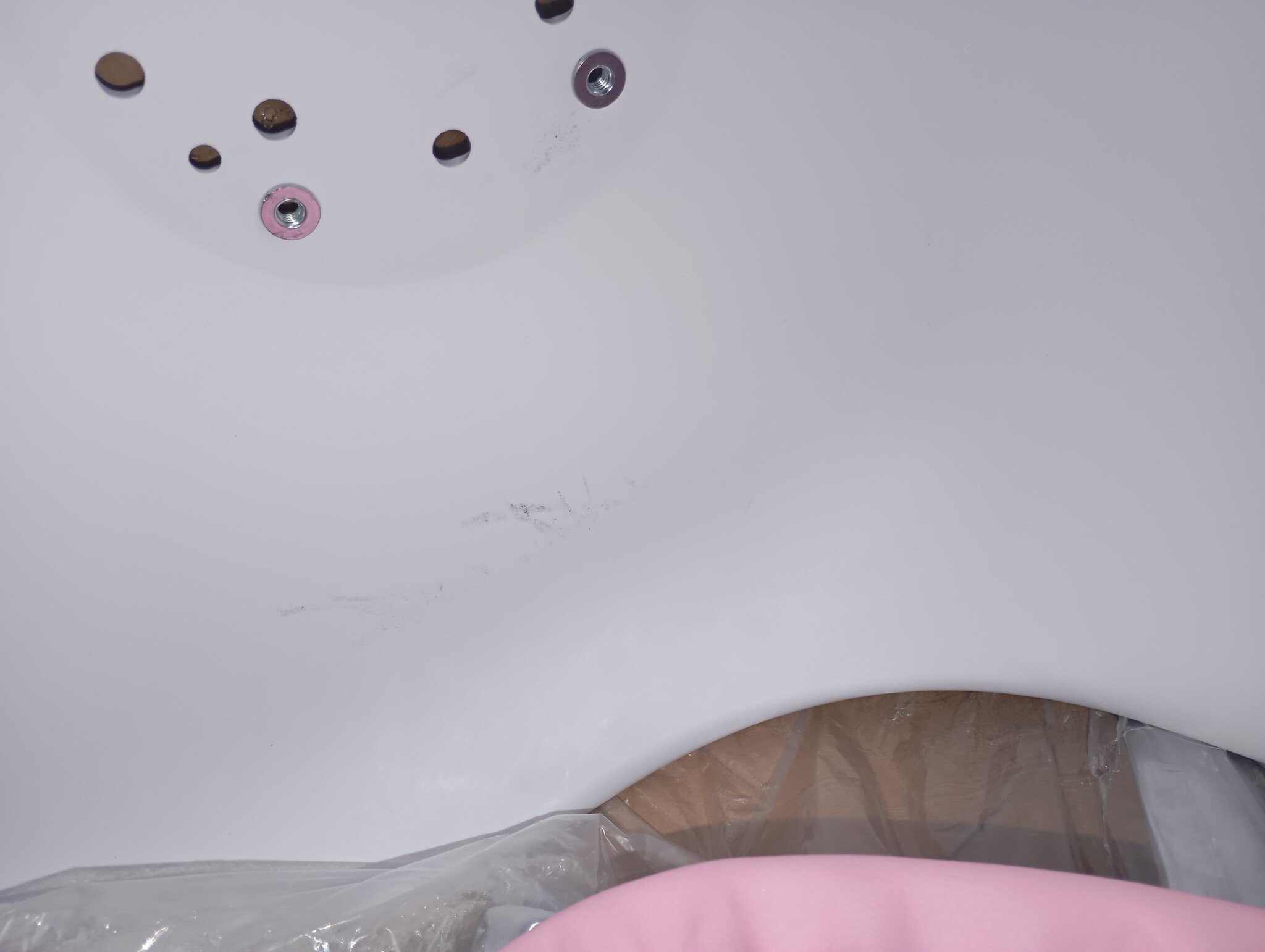 Kinderbureaustoel Wit/Roze - Verstelbaar - 55% Korting!