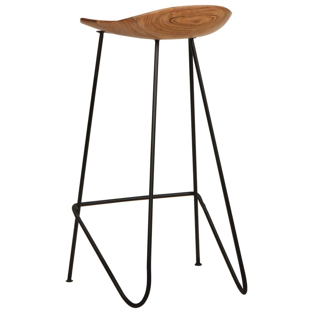 vidaXL Barkrukken (2 st) Acaciahout -40%! Outlet Deal!