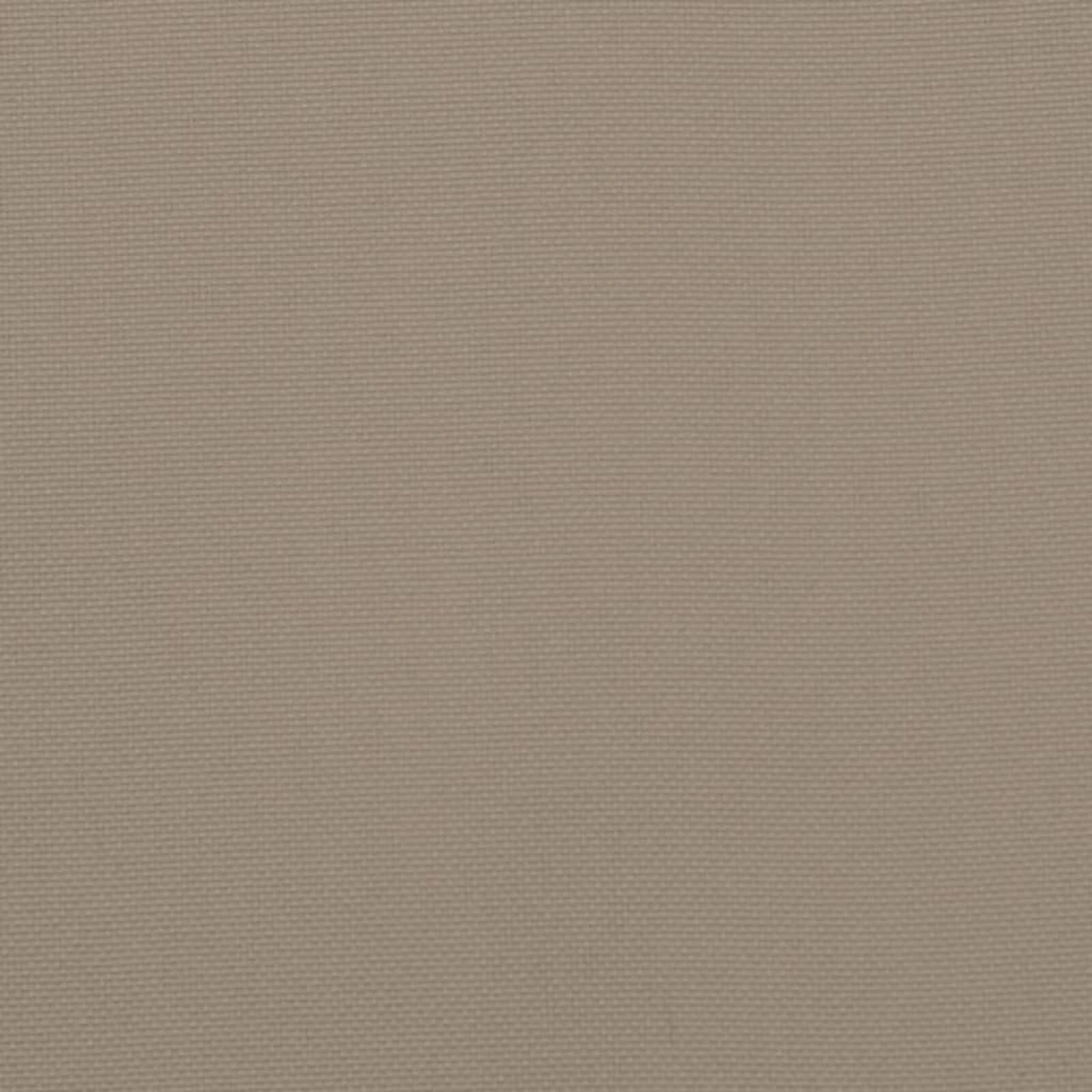 vidaXL Stoelkussens 2 st hoge rug oxford stof taupe