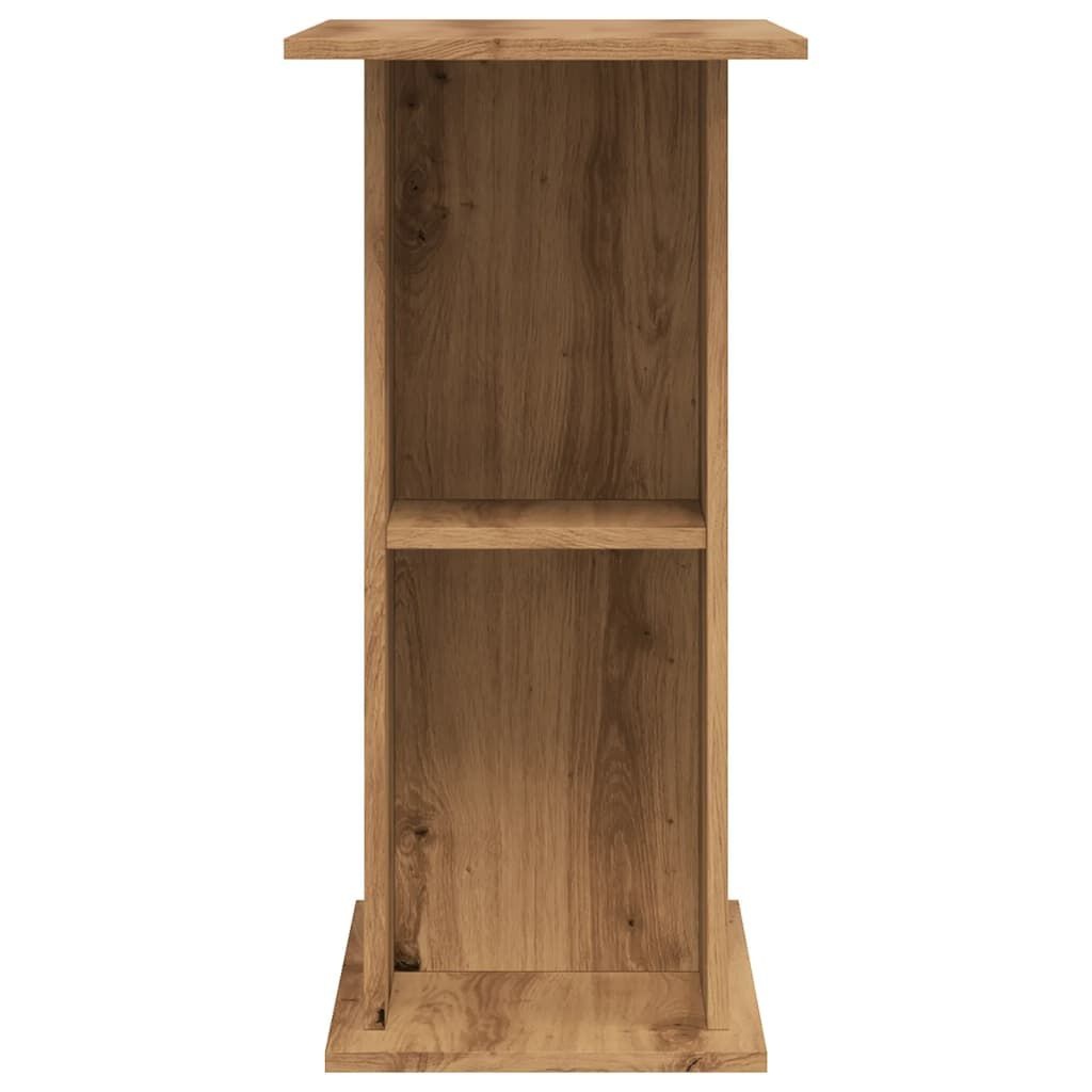 vidaXL Aquariumstandaard 36x75x72,5 cm bewerkt hout artisanaal eiken