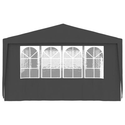 vidaXL Partytent met zijwanden professioneel 90 g/m² 4x9 m antraciet