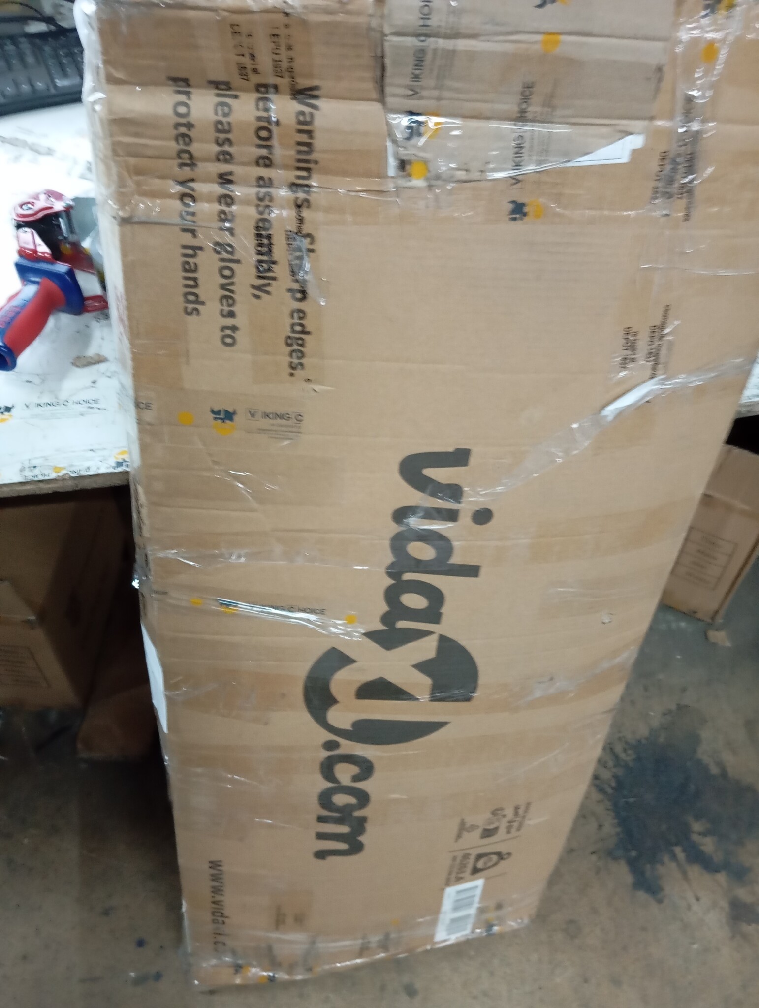 vidaXL Bedframe met hoofdeinde zonder matras 100x200 cm wit