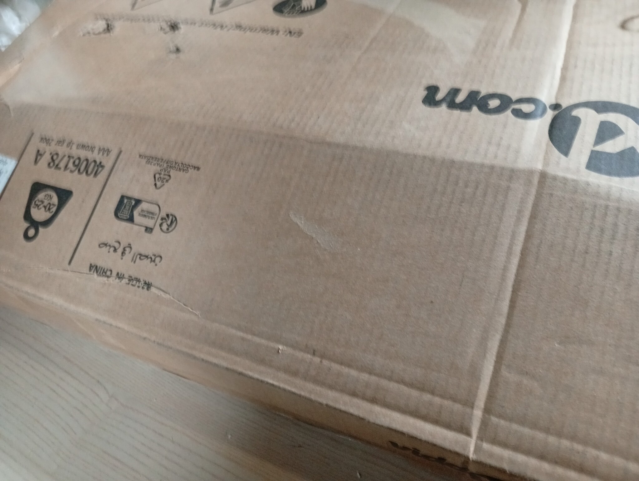 vidaXL Containerberging voor 2 containers 144x81x113 cm staal bruin
