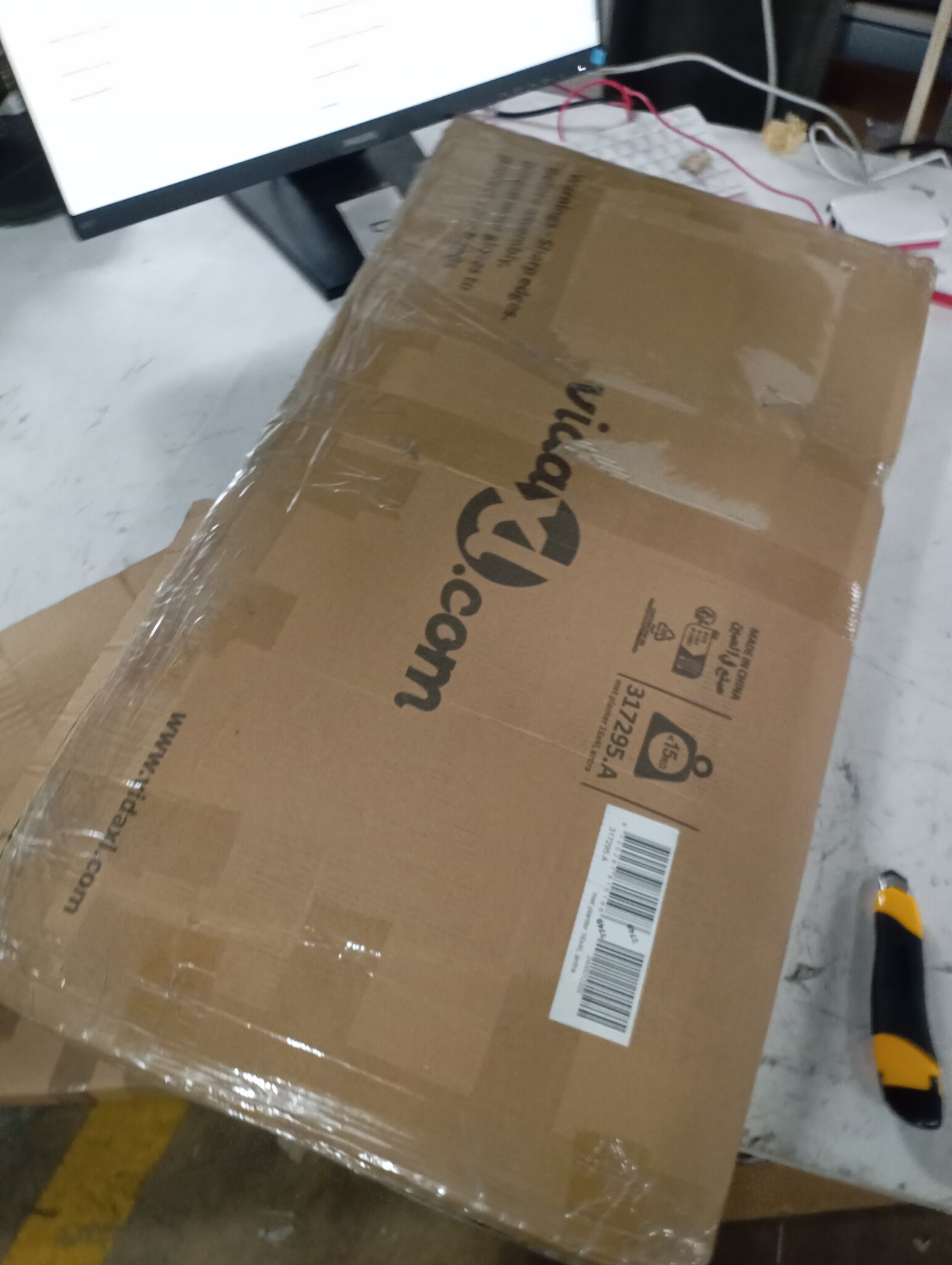 VidaXL Verhoogde Plantenbak 160cm Antraciet - 50% Korting!