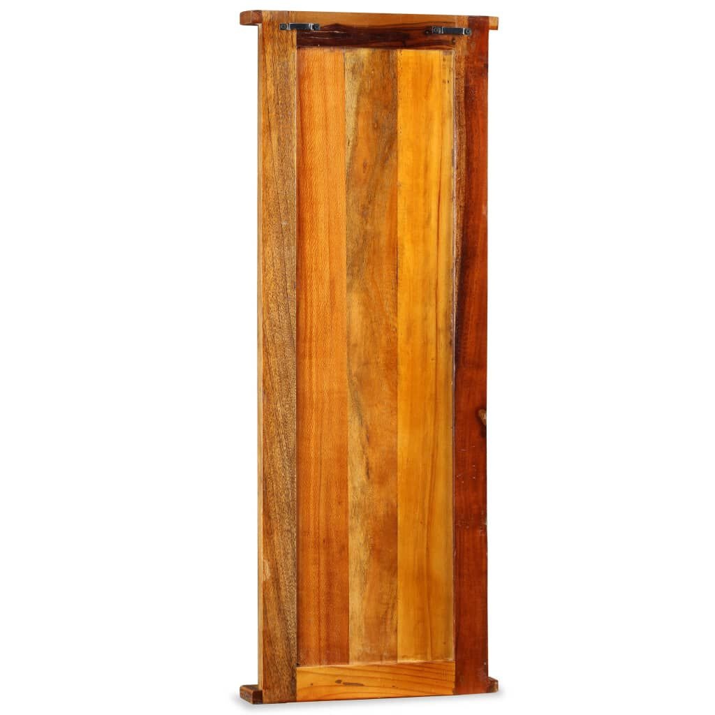 vidaXL Kapstokken 2 st 38x100 cm massief gerecycled hout