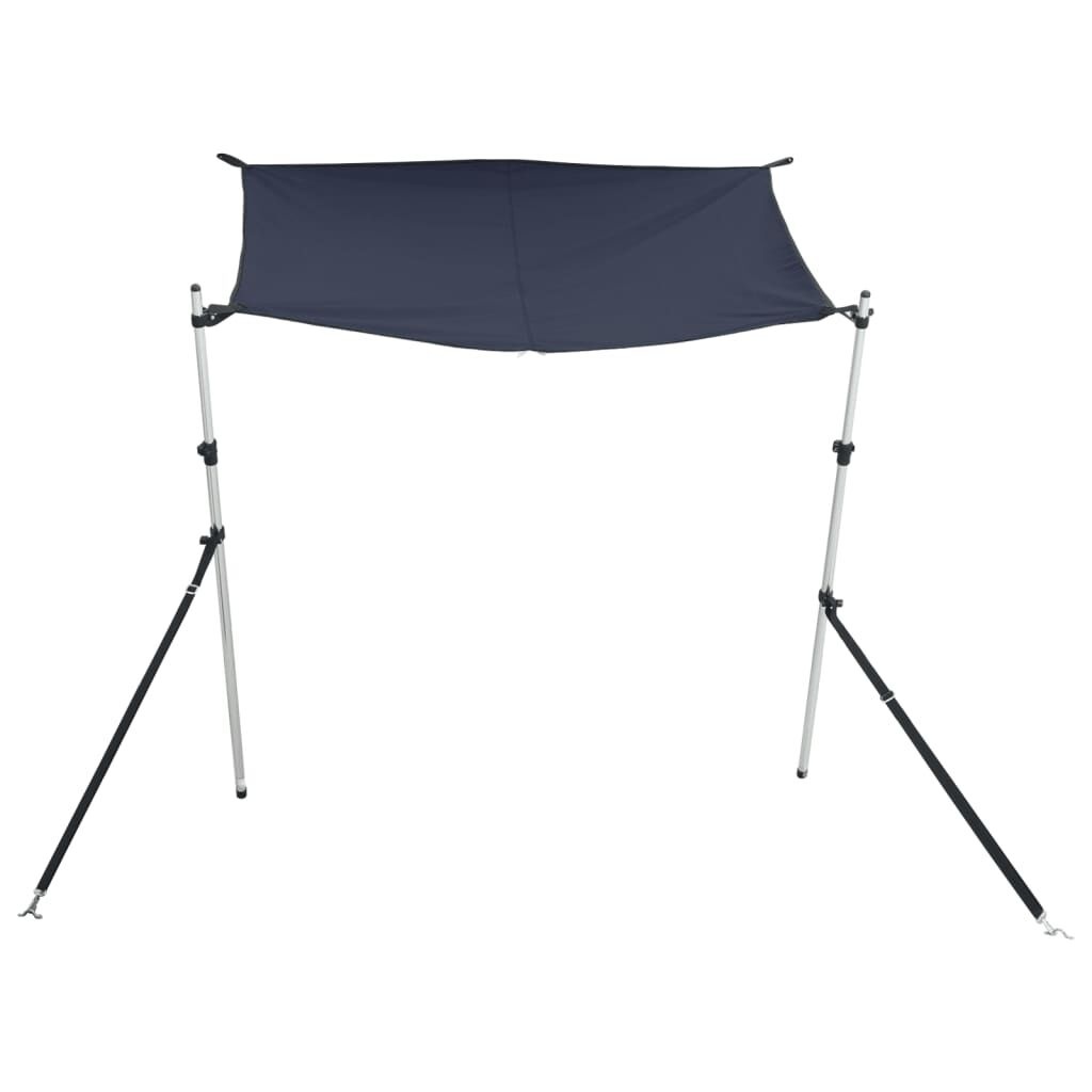 vidaXL Schaduwdoek T-top Blauw - 46% Korting!
