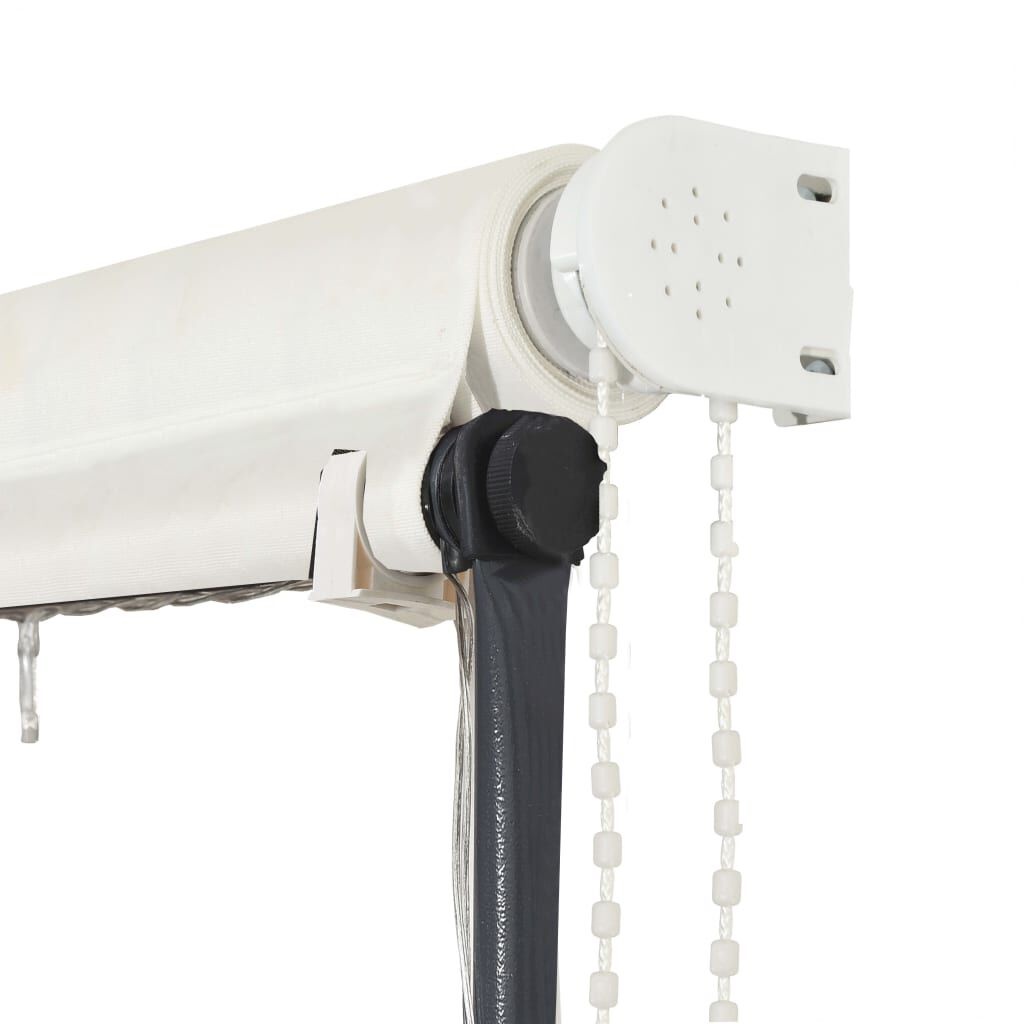 vidaXL Uittrekbare Luifel met LED 250x150cm Crème - 46% Korting!