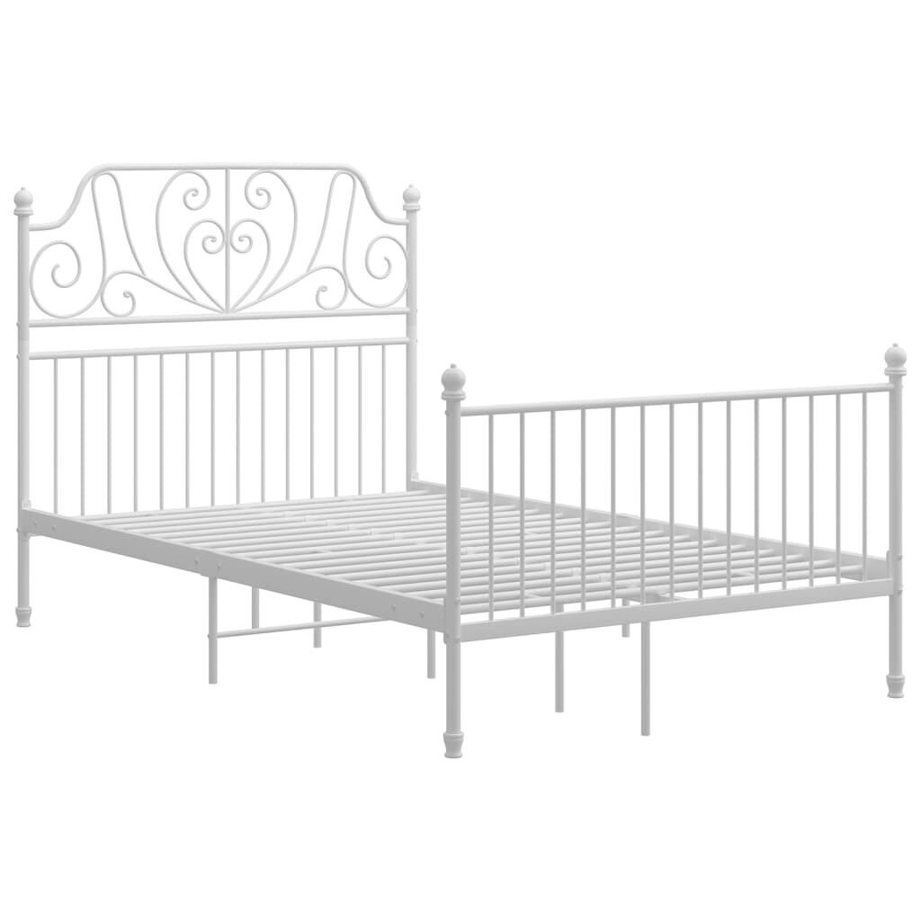 VidaXL Bedframe Wit 120x200 cm - 46% Korting!