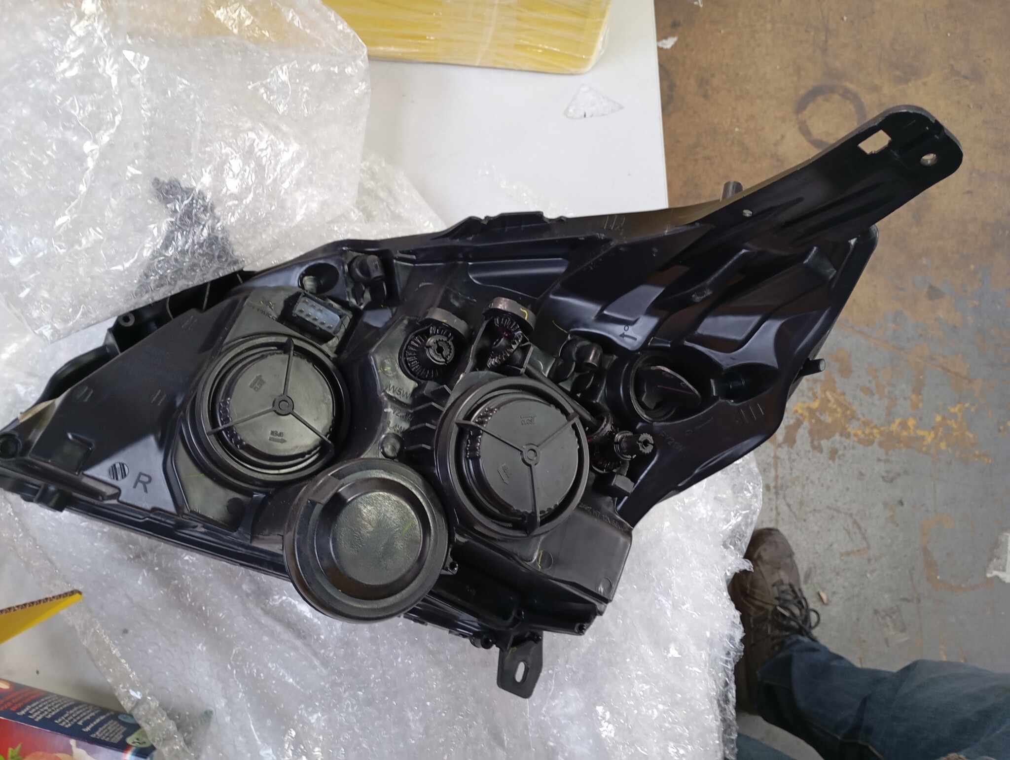 Opel Vectra C Angel Eyes Koplampen Zwart -55%! Nergens Goedkoper!