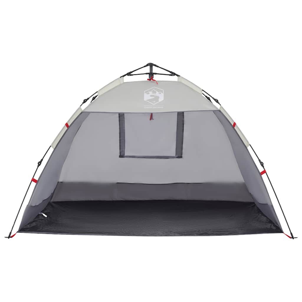 VidaXL Strandtent Grijs 2-Persoons -40%! Zo Goed Als Nieuw