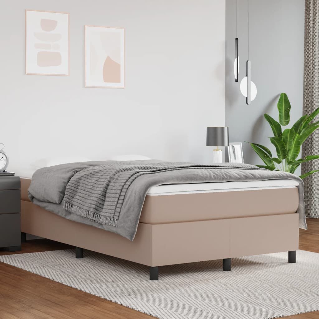 VidaXL Bedframe Cappuccino 120x200cm - 35% Korting!