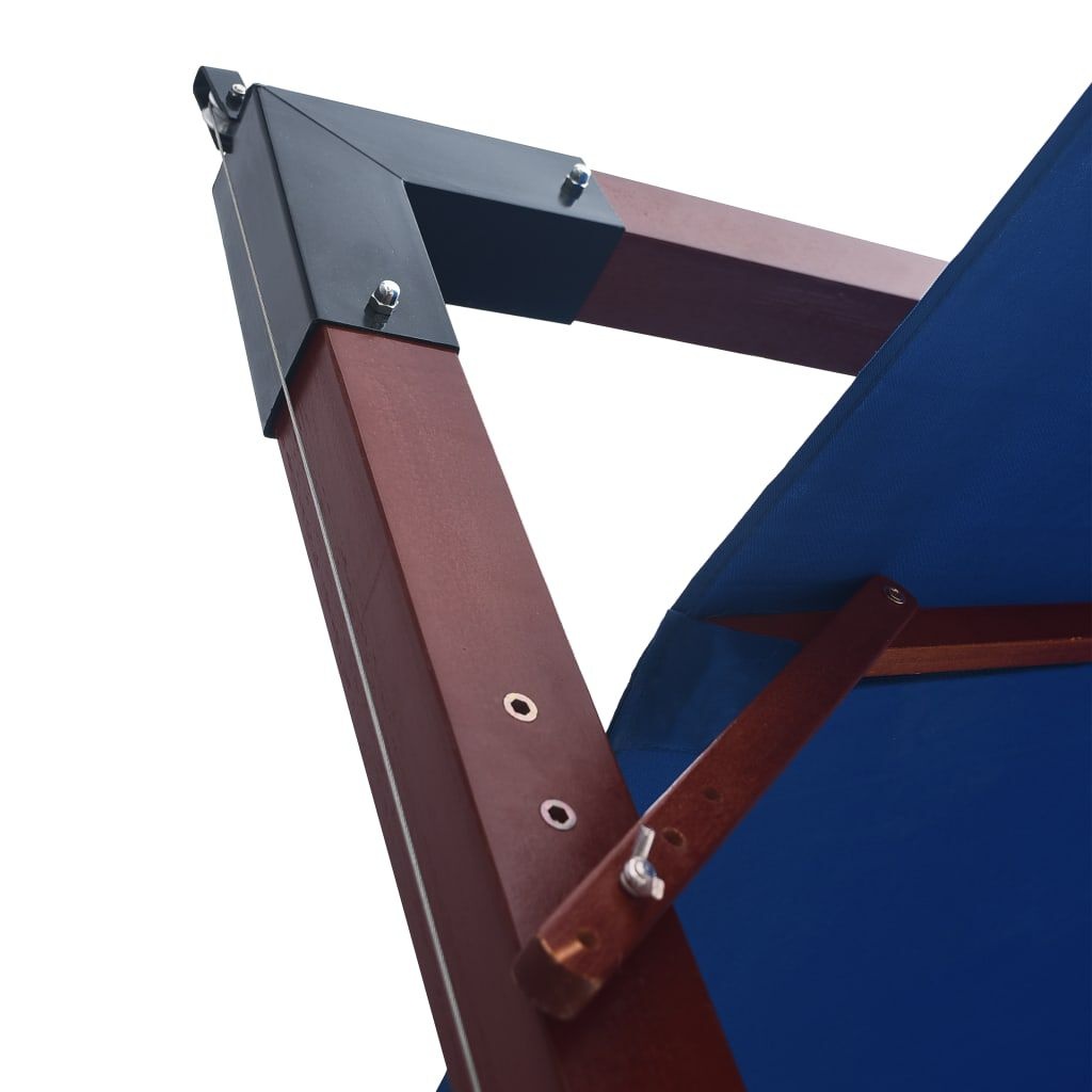 VidaXL Zweefparasol 400x300 cm Blauw - 35% Korting!
