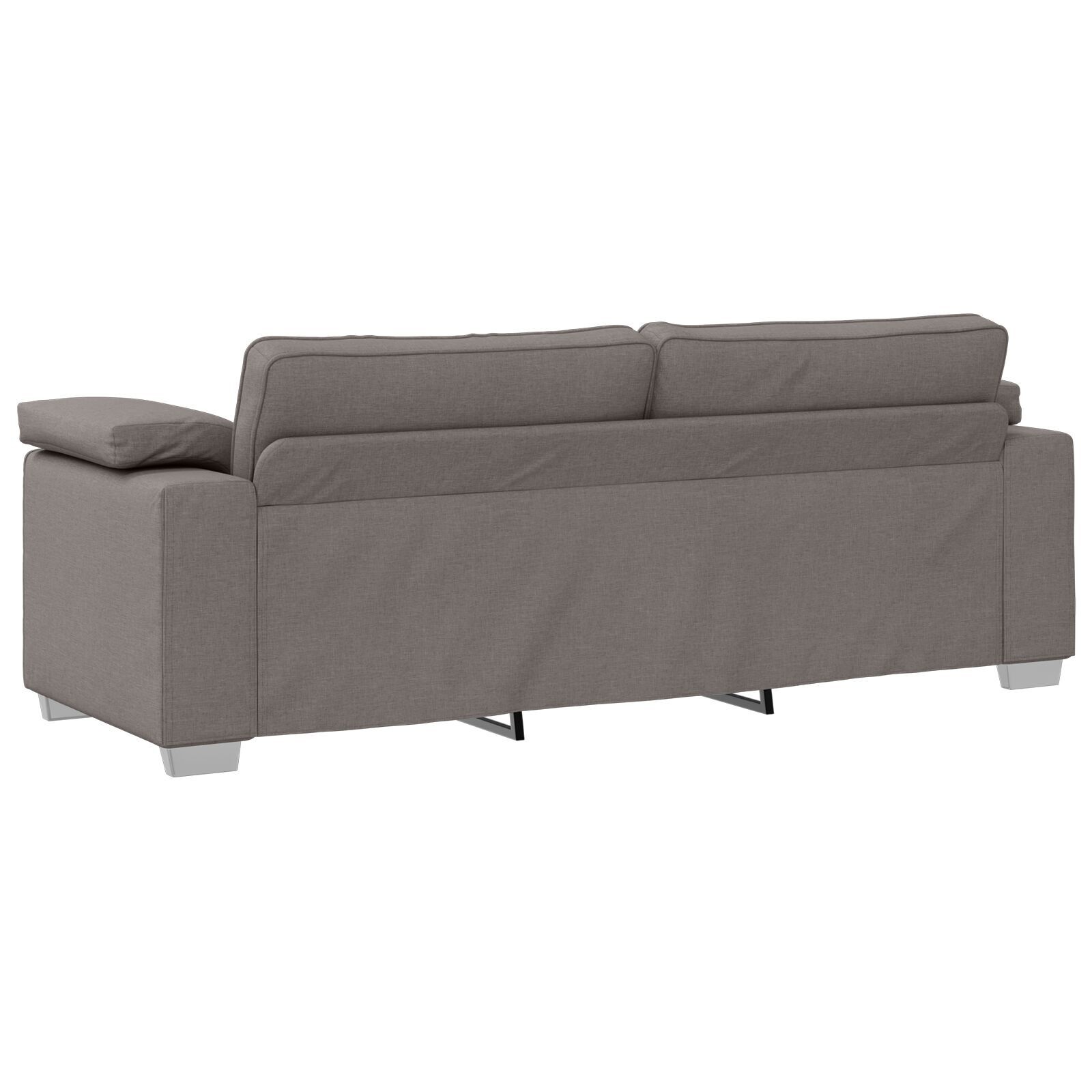 vidaXL Taupe Bank - 35% Korting! Ruime 3-zits Sofa