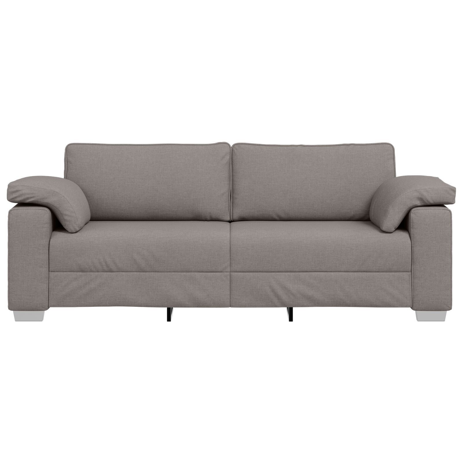 vidaXL Taupe Bank - 35% Korting! Ruime 3-zits Sofa