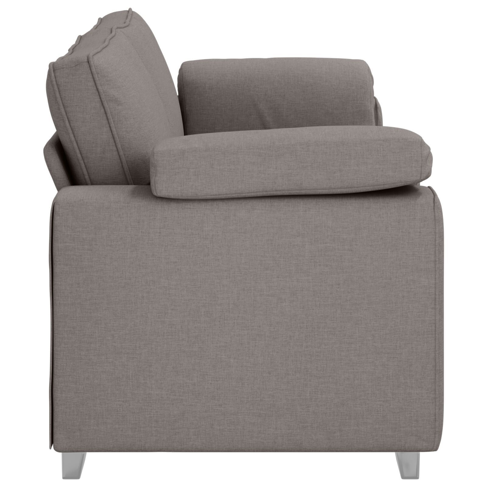 vidaXL Taupe Bank - 35% Korting! Ruime 3-zits Sofa