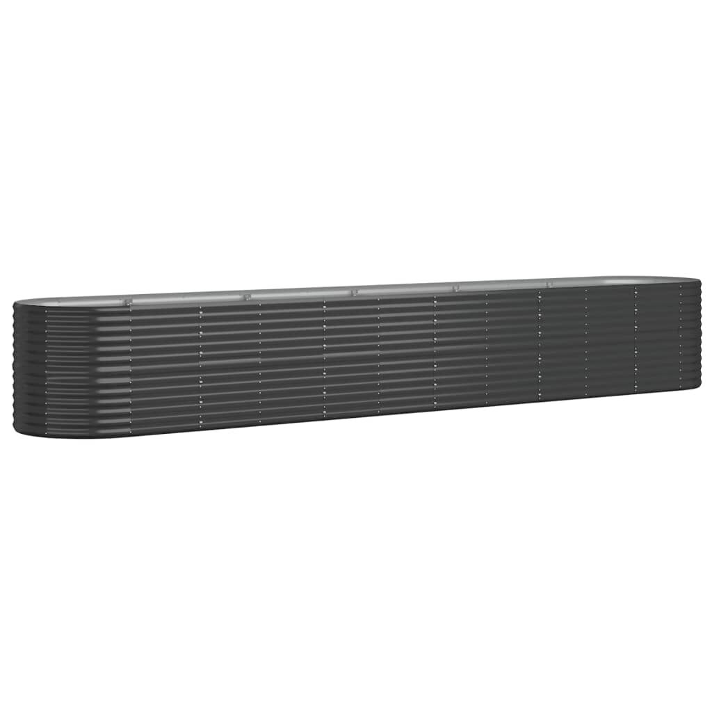 vidaXL Plantenbak Antraciet 440cm - 40% Korting!