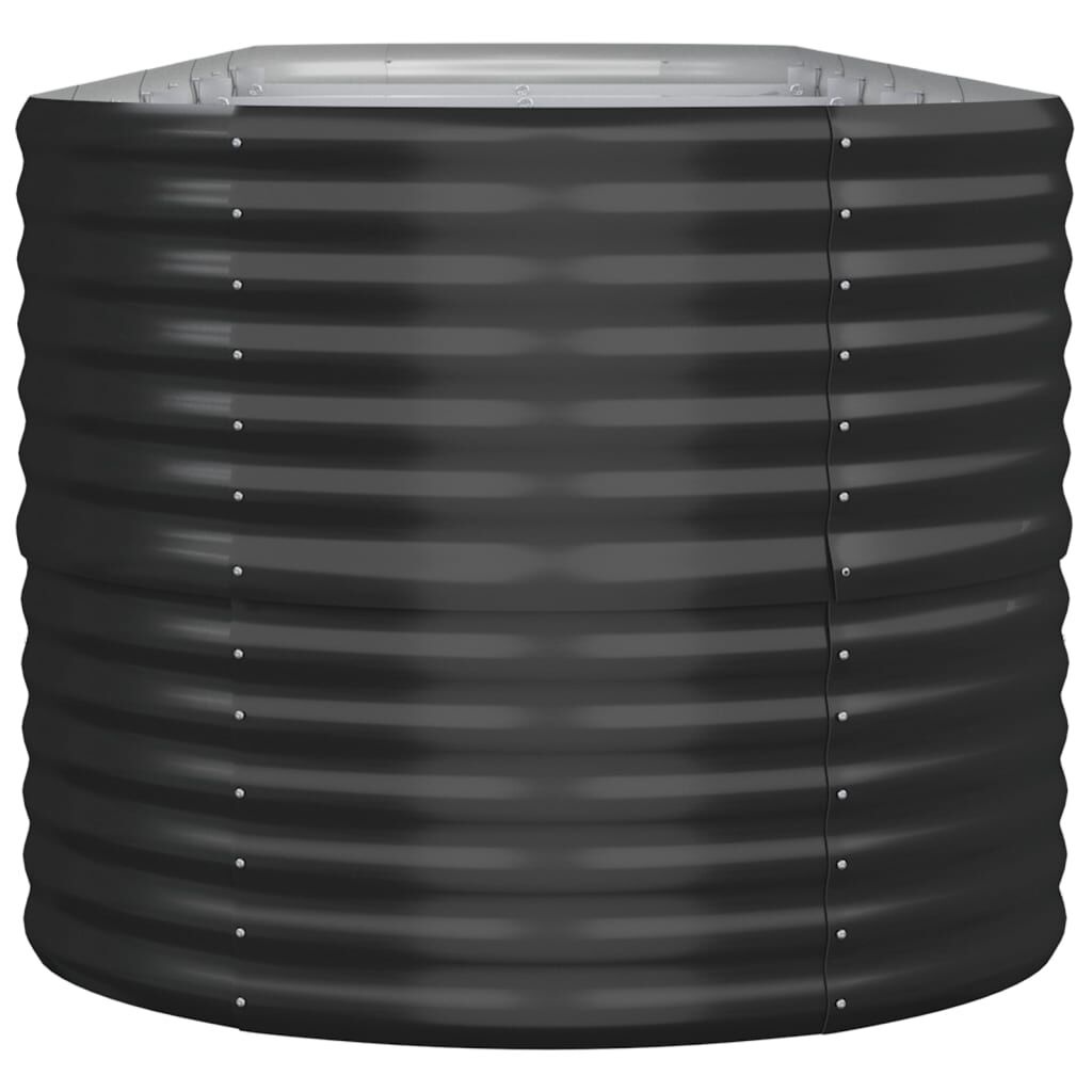 vidaXL Plantenbak Antraciet 440cm - 40% Korting!