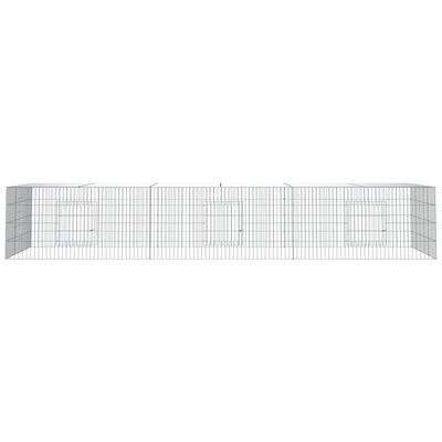 vidaXL Konijnenkooi 325cm - Gegalvaniseerd - 40% Korting!