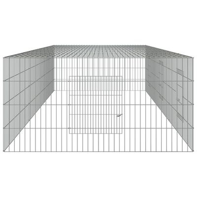 vidaXL Konijnenkooi 325cm - Gegalvaniseerd - 40% Korting!