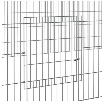 vidaXL Konijnenkooi 325cm - Gegalvaniseerd - 40% Korting!