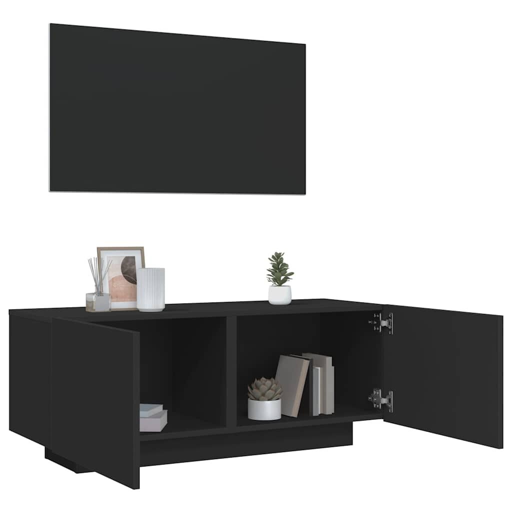 vidaXL TV-Meubel Zwart 100cm - 35% Korting!
