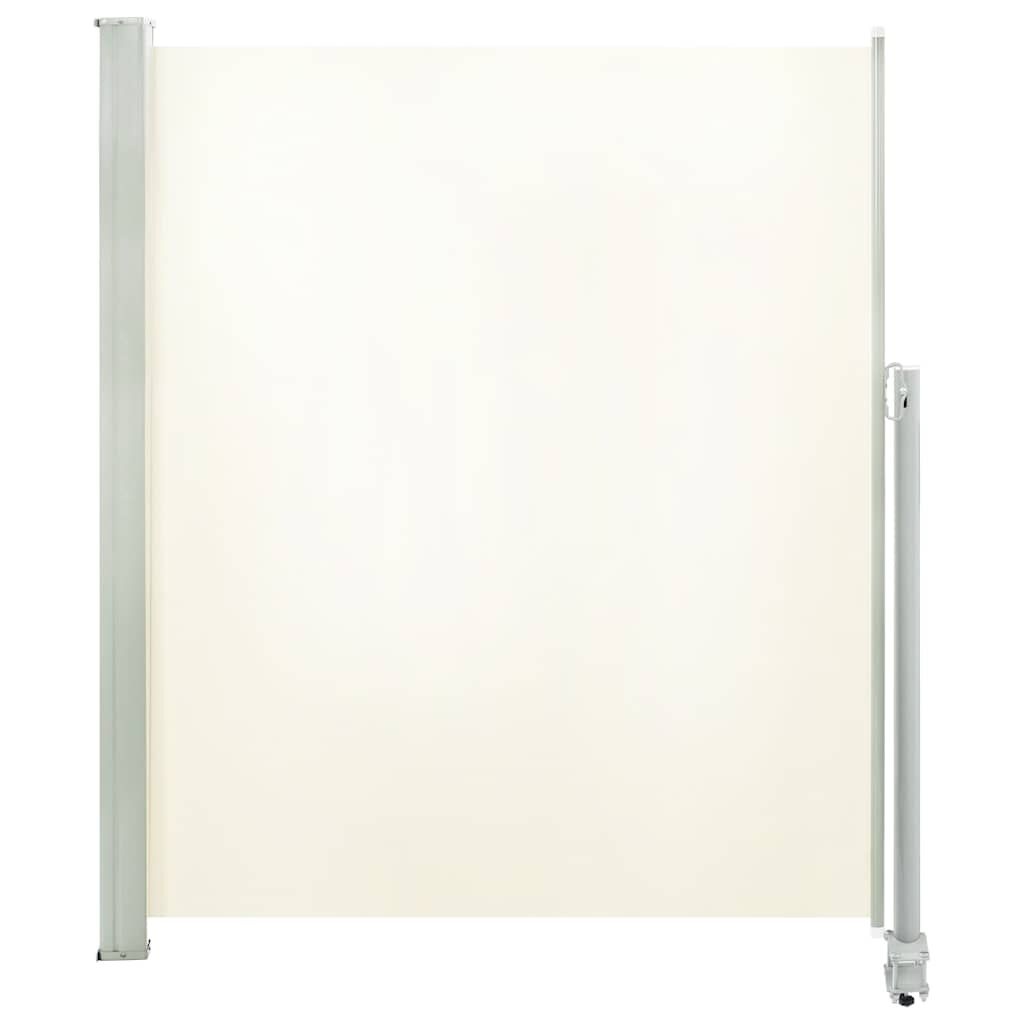 vidaXL Uittrekbaar Tuinscherm 160x300cm Crème - 55% Korting!