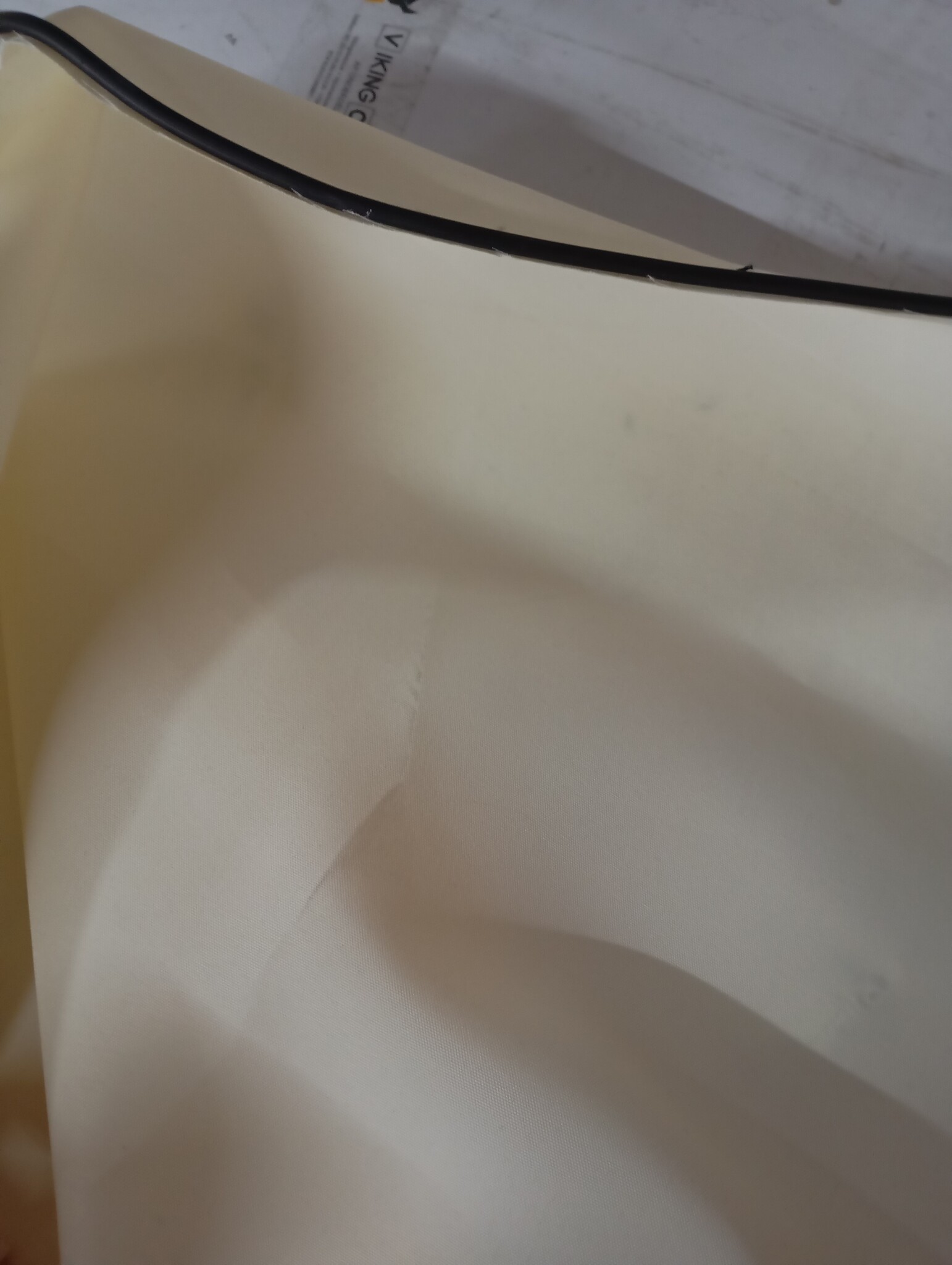vidaXL Uittrekbaar Tuinscherm 160x300cm Crème - 55% Korting!