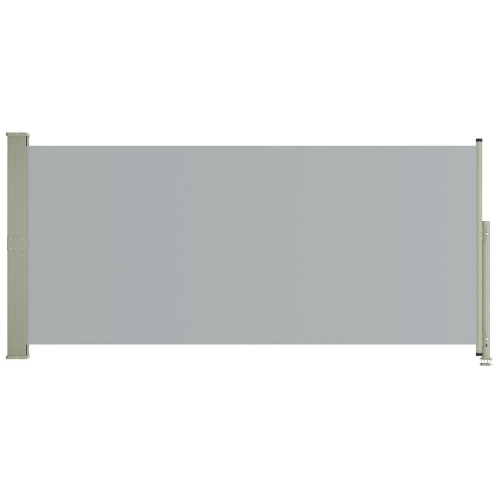 vidaXL Uittrekbaar Tuinscherm Grijs 140x300cm -40%