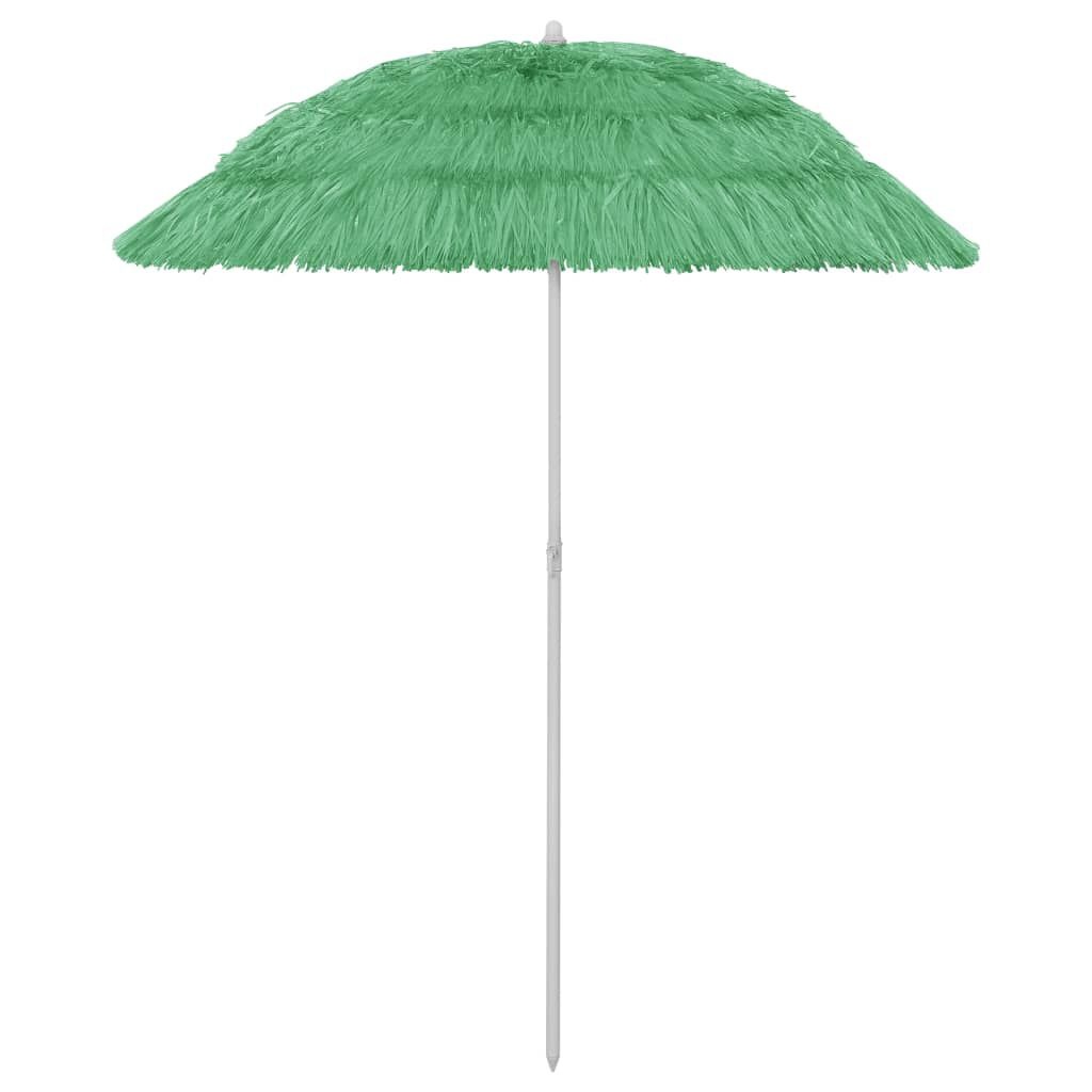 vidaXL Hawaï Strandparasol Groen 180cm - 46% Korting!
