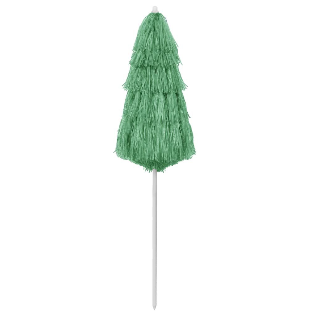 vidaXL Hawaï Strandparasol Groen 180cm - 46% Korting!