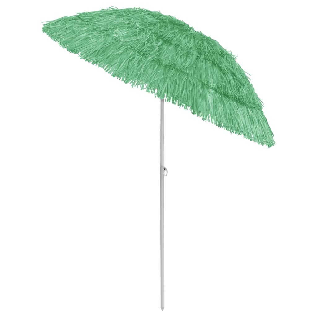 vidaXL Hawaï Strandparasol Groen 180cm - 46% Korting!