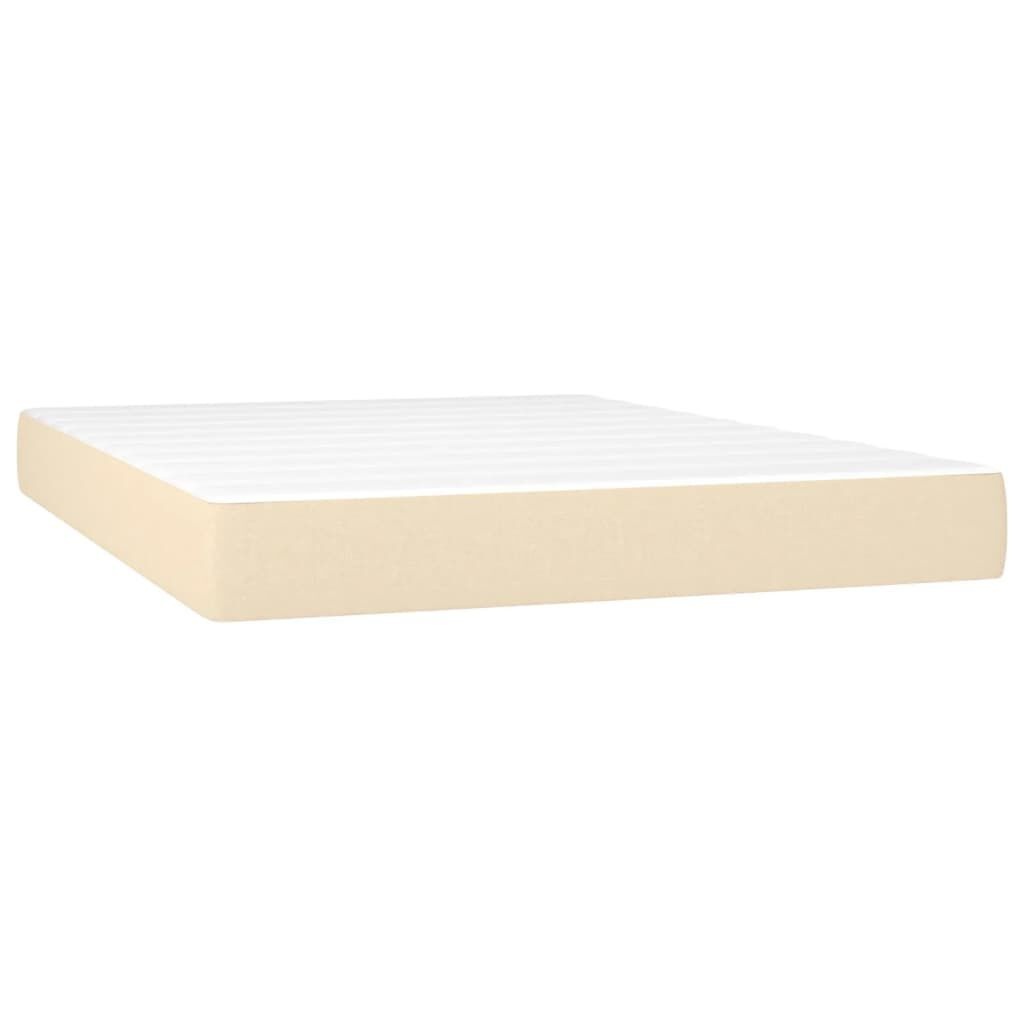 Pocketveringmatras 140x200 cm Crème - 35% Korting! Nieuw!